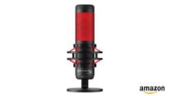 Microfone HyperX QuadCast Vermelho