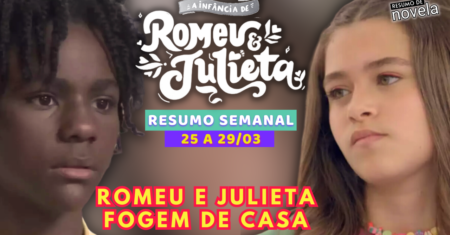 A Infância de Romeu e Julieta Resumo Semanal de 25 a 29 de Março de 2024 👩🏻‍🤝‍🧑🏿💕