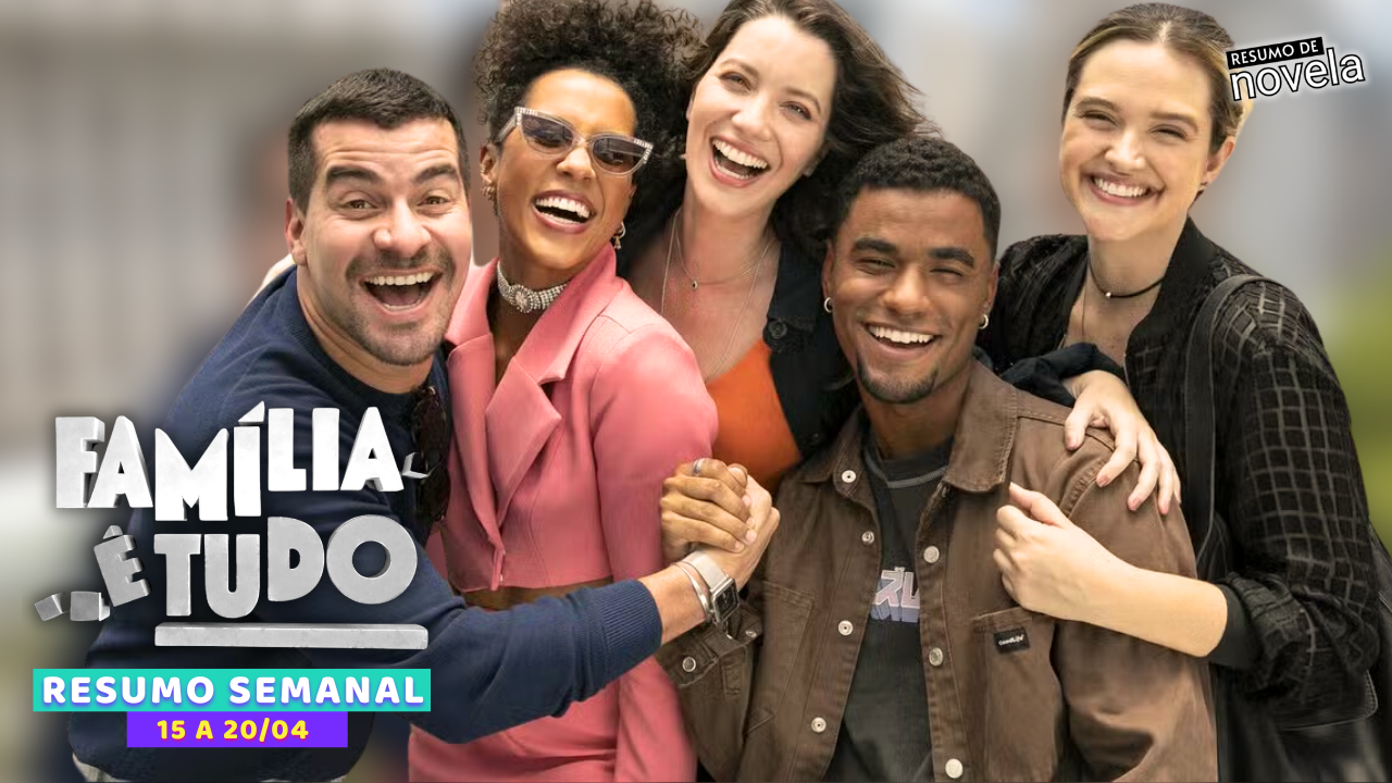 Fam lia Tudo Resumo Semanal de - 07 RESUMO FAMILIA E TUDO 15 A 20 DE ABRIL DE 2024 