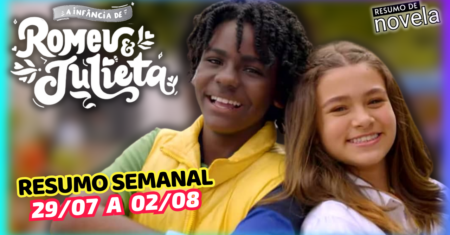 A Infância de Romeu e Julieta Resumo Semanal de 29 de Julho a 02 de Agosto de 2024